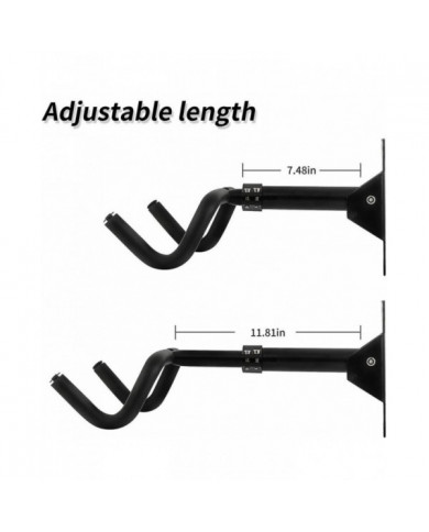 Bike Hanger Bike Wall Mount Bike Hook Holder Storage Rack for Indoor Storage Horizontal Adjustable
