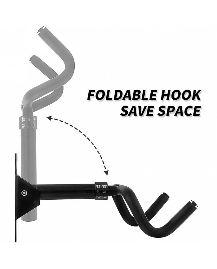 Bike Hanger Bike Wall Mount Bike Hook Holder Storage Rack for Indoor Storage Horizontal Adjustable