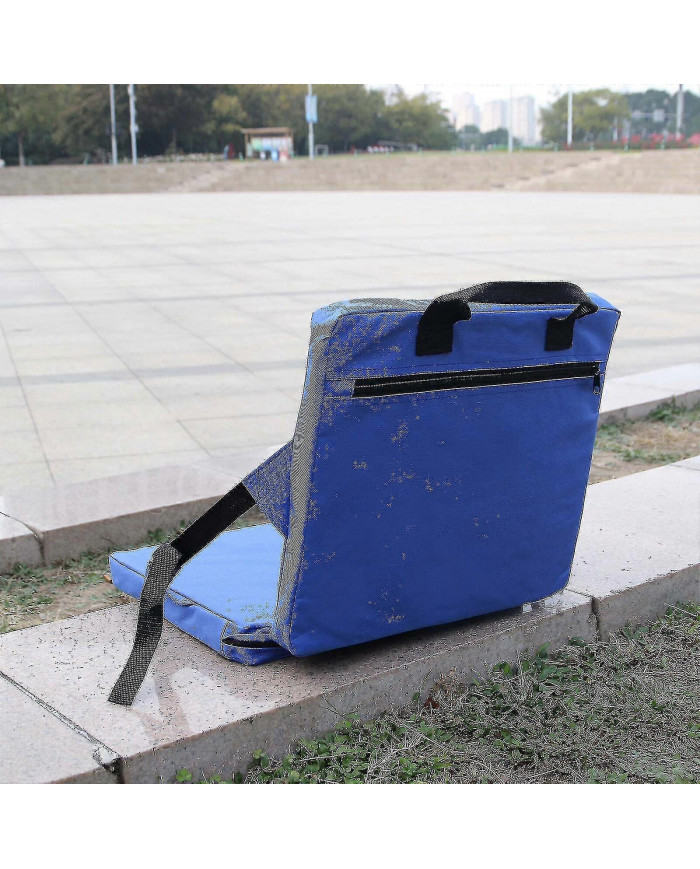 Siège de stade pour gradins avec support de dos et large chaise de stade rembourrée