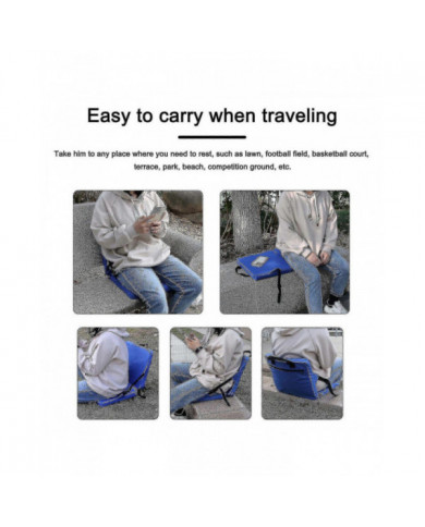 Siège de stade pour gradins avec support de dos et large chaise de stade rembourrée