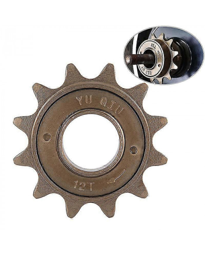 12t Dents Single Speed Freewheel Sprocket Gear Bicycle Accessories Freewheel Hfmqv