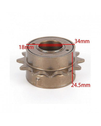 12t Dents Single Speed Freewheel Sprocket Gear Bicycle Accessories Freewheel Hfmqv