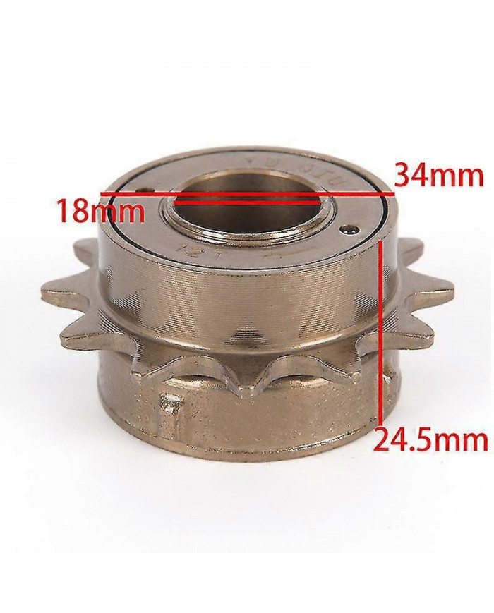 12t Dents Single Speed Freewheel Sprocket Gear Bicycle Accessories Freewheel Hfmqv