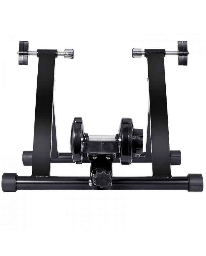 Support d’entraîneur de vélo, stationnaire magnétique, moteur à faible bruit, entraîneur de vélo pliant protable [...]