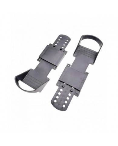 2pcs Pédales de machine à ramer Pédales de machine elliptique pour l’exercice à domicile