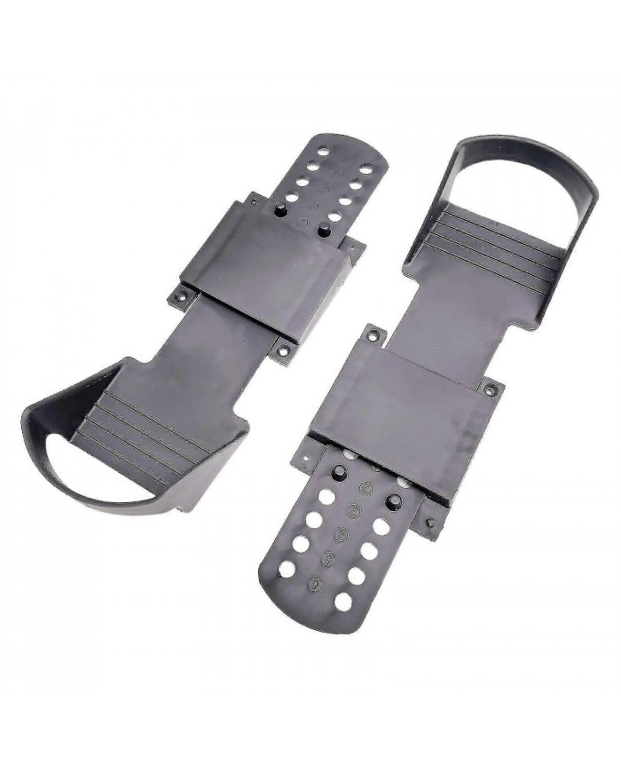 2pcs Pédales de machine à ramer Pédales de machine elliptique pour l’exercice à domicile