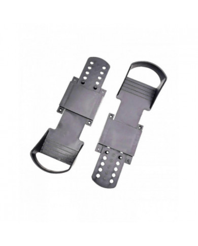 2pcs Pédales de machine à ramer Pédales de machine elliptique pour l’exercice à domicile