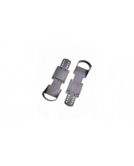 2pcs Pédales de machine à ramer Pédales de machine elliptique pour l’exercice à domicile