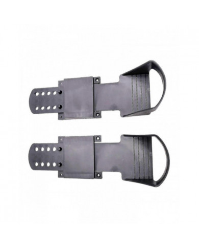 2pcs Pédales de machine à ramer Pédales de machine elliptique pour l’exercice à domicile