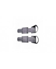 2pcs Pédales de machine à ramer Pédales de machine elliptique pour l’exercice à domicile