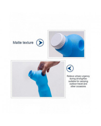 600cc Mâle Urinal Pee Bouteille d’Urine Avec Couvercles Pour Voiture Camping Voyage En Plein Air Miction Toilette [...]