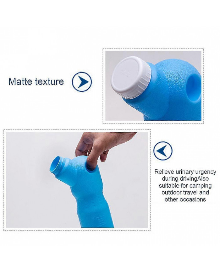 600cc Mâle Urinal Pee Bouteille d’Urine Avec Couvercles Pour Voiture Camping Voyage En Plein Air Miction Toilette [...]