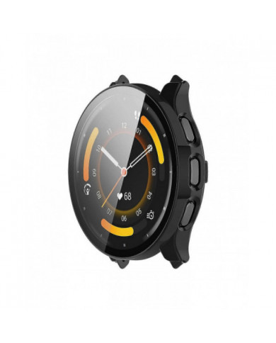 Boîtier de montre PC pour Garmin Venu 3s, housse de protection complète avec film en verre trempé HD