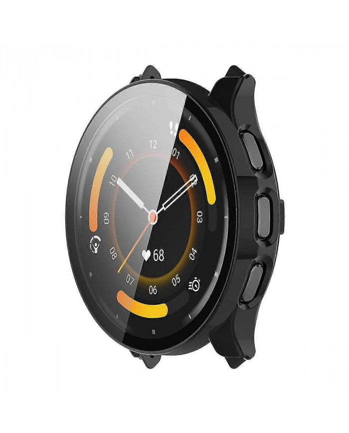 Boîtier de montre PC pour Garmin Venu 3s, housse de protection complète avec film en verre trempé HD