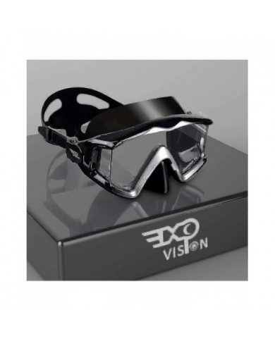 Masque de plongée panoramique pour adultes, masque de plongée en apnée en verre trempé, lunettes de natation [...]