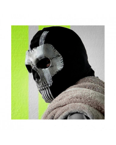 Masque fantôme V2 - Operador Mw2 Airsoft Cod Cosplay Airsoft Tactique Crâne Masque Complet -CLJR
