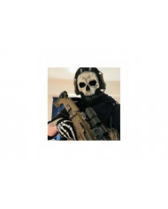 Masque fantôme V2 - Operador Mw2 Airsoft Cod Cosplay Airsoft Tactique Crâne Masque Complet -CLJR
