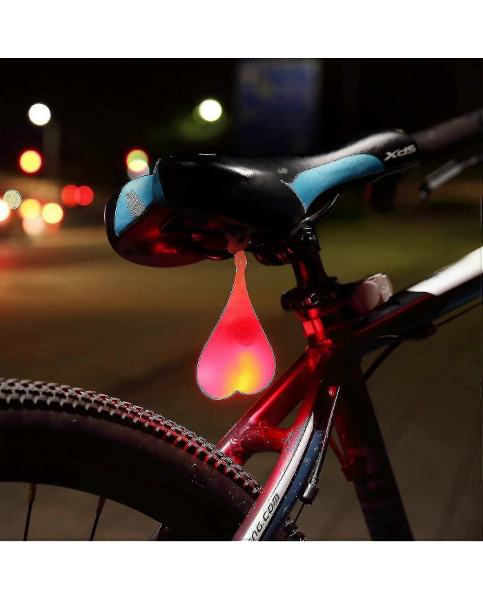 Bike Light, Tail Ball Silicone Cyclisme Night Safety Warning Lights