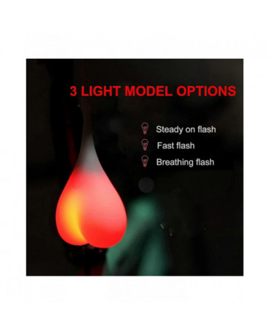 Bike Light, Tail Ball Silicone Cyclisme Night Safety Warning Lights