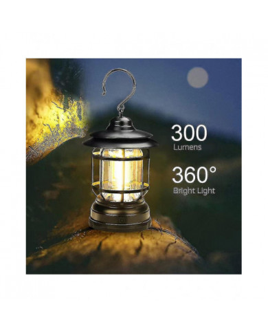 Portable Retro Camping Lights Outdoor Camping Professional Tent Lights