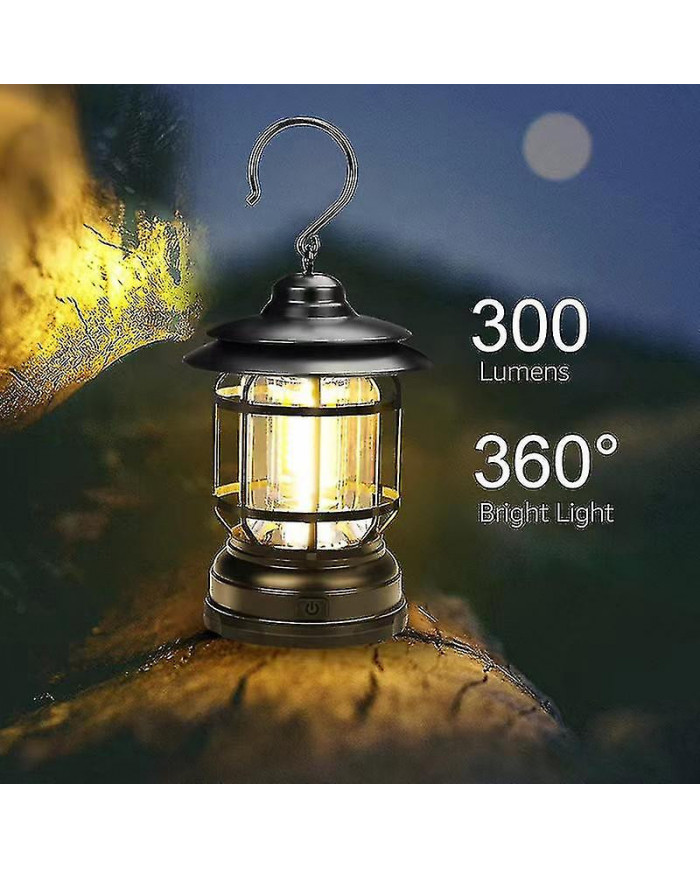 Portable Retro Camping Lights Outdoor Camping Professional Tent Lights