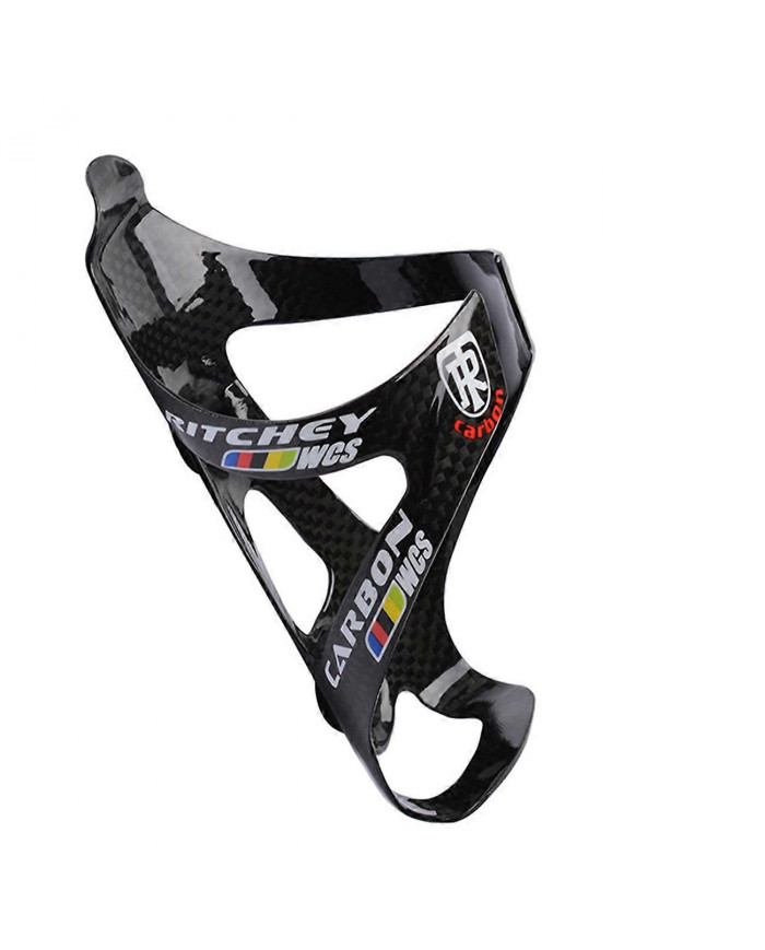 Porte-bidon de vélo de route VTT 3K Porte-bidon en fibre de carbone ultra léger 24G lumineux, 2pcs