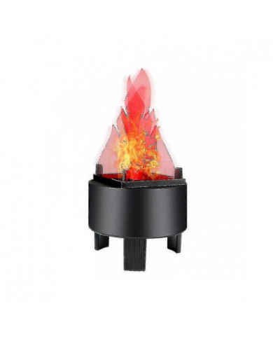 Led Fire Flame Effect Light Artificiel Électrique Flicker Campfire Lamp Party Decor Supplies For Bar