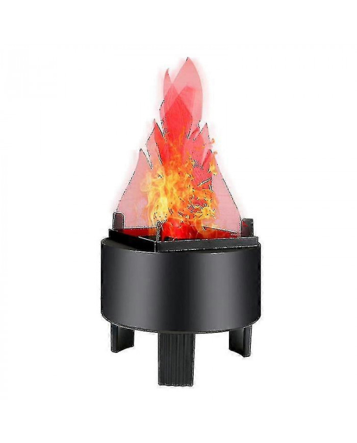 Led Fire Flame Effect Light Artificiel Électrique Flicker Campfire Lamp Party Decor Supplies For Bar