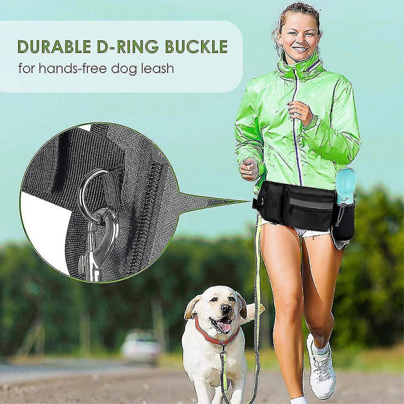 Dog Treat Pouch Bag For Training, Auto Closing Portable Dogs Walking Bag With Adjustable Belt, Oxford Cloth Pet [...]