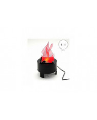 Led Fire Flame Effect Light Artificiel Électrique Flicker Campfire Lamp Party Decor Supplies For Bar