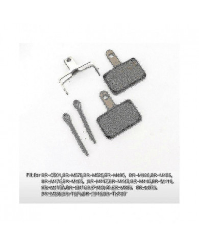 Plaquettes de frein à disque en résine Shimano B01s / g01s - Emballage de boîte de vente au détail