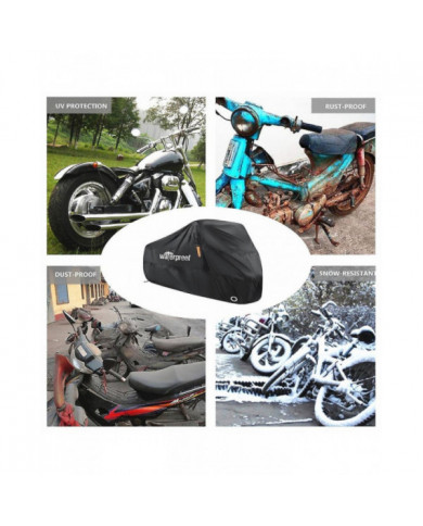 Housse de vélo extérieure imperméable à l’eau Housses de vélo avec trou de verrouillage