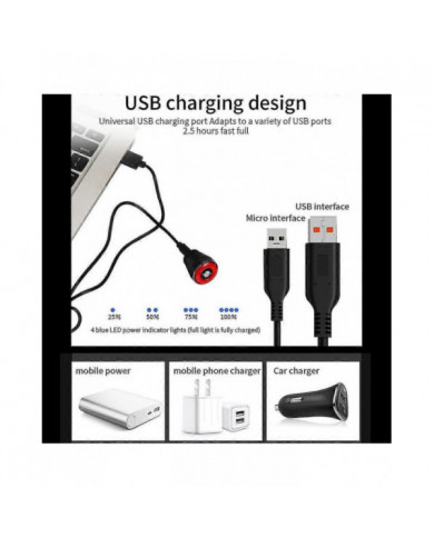 Antusi Bicycle Rear Light Automatic Brake Induction Taillight