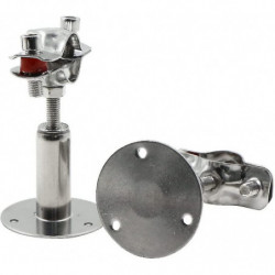 Stainless Steel Pipe Clamp Holder Clamp - Adjustable Ceiling Wall Mount Clamps Diameter 25-27mm Height 50-100mm [...]