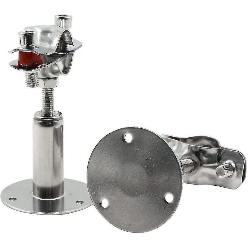 Stainless Steel Pipe Clamp Holder Clamp - Adjustable Ceiling Wall Mount Clamps Diameter 25-27mm Height 50-100mm [...]