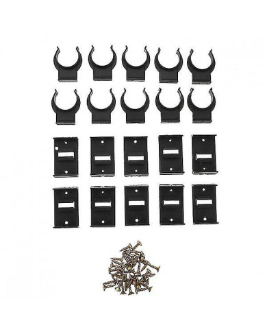 10 Ensembles Cuisine Kick Board Plinth Clips Armoires Kick Board Clips avec vis