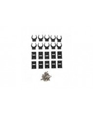 10 Ensembles Cuisine Kick Board Plinth Clips Armoires Kick Board Clips avec vis