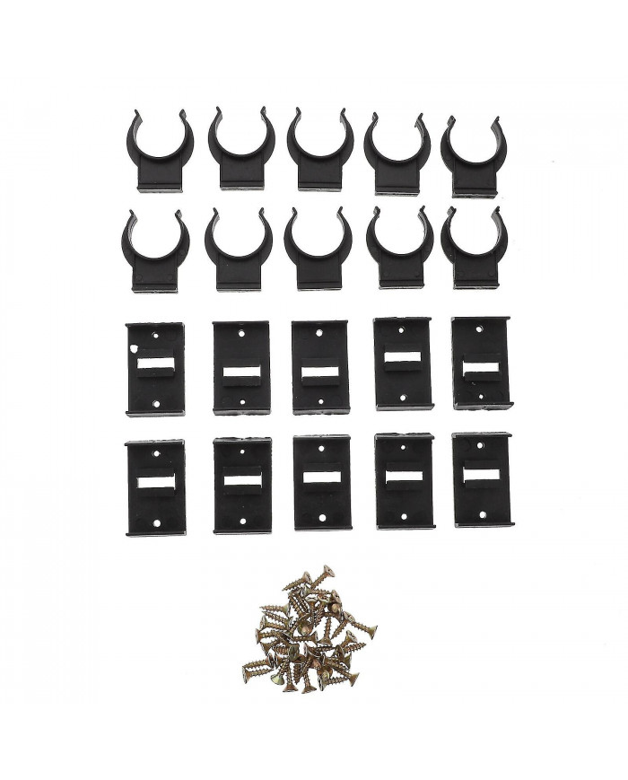 10 Ensembles Cuisine Kick Board Plinth Clips Armoires Kick Board Clips avec vis