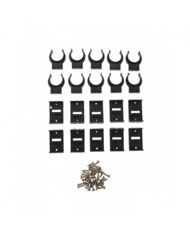 10 Ensembles Cuisine Kick Board Plinth Clips Armoires Kick Board Clips avec vis