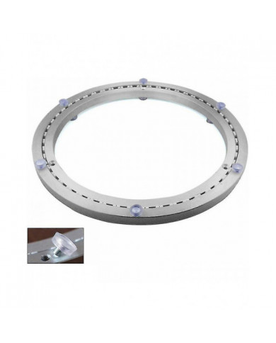 Roulement de plateau tournant en métal, base pivotante ronde, rotatif 360, roulements à billes à une rangée, pour [...]