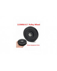 4pcs 4.5"/115MM Universal Nylon Bearing Pulley Wheel Cable Gym Fitness Equipment