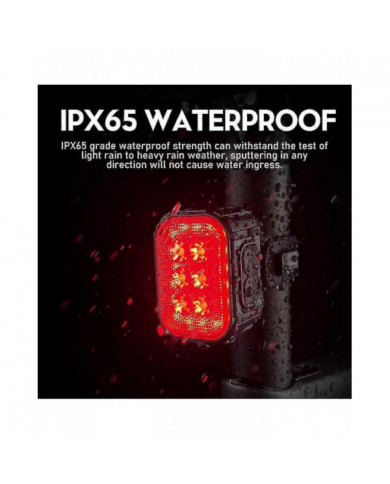 Bike Light Set Super Bright, vélo USB rechargeable Led Light, vélo Light pour la nuit, vélo avant