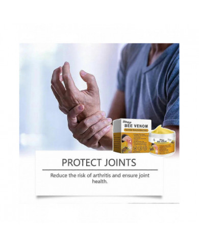 Bee-Venom Crème de soin des articulations Crème soulageante rapide de l’inconfort articulaire pour les personnes [...]
