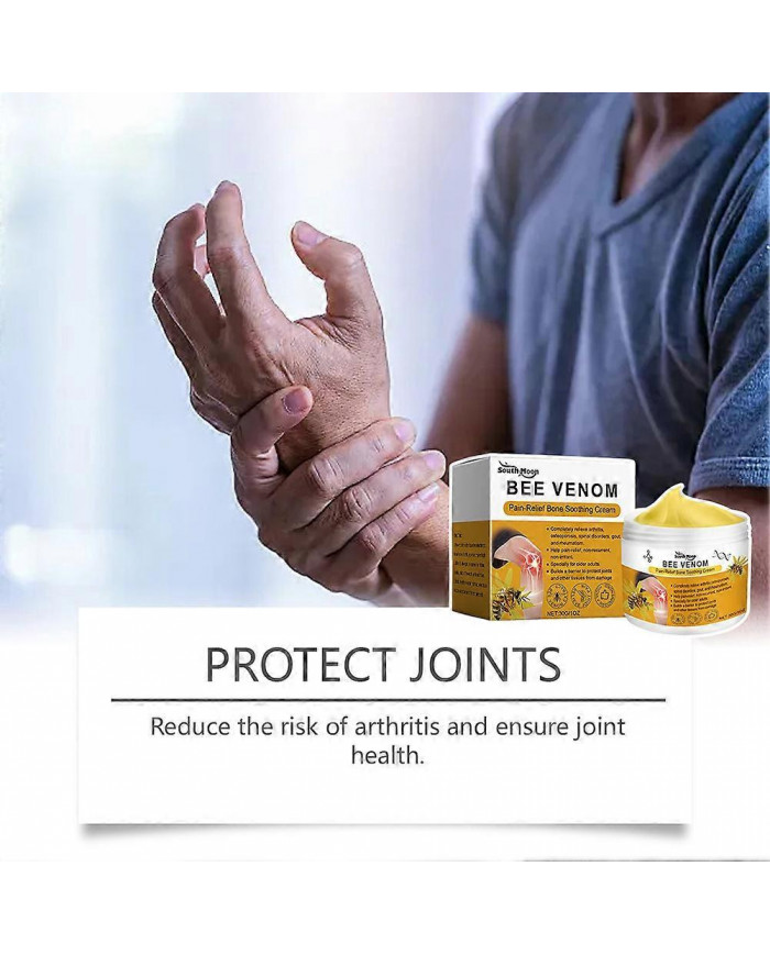 Bee-Venom Crème de soin des articulations Crème soulageante rapide de l’inconfort articulaire pour les personnes [...]