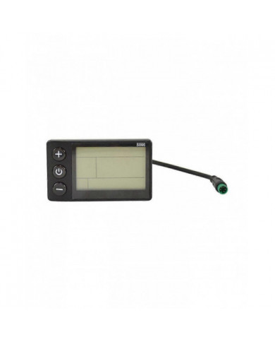 S866 Electric Bike Lcd Display E-bike Electric Scooter Display Panneau de commande avec étanche