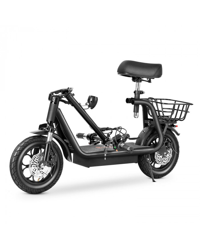 Scooters de vélo électrique d’entrepôt de l’UE Pas cher 12 pouces 48V 500W Réglable à deux roues adultes Kick [...]