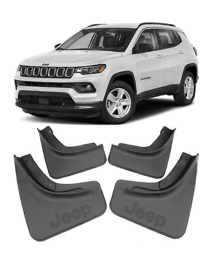Garde-boue moulés d’origine avant et arrière pour Jeep Compass 2017-2023