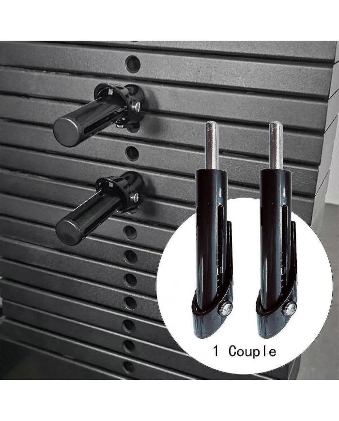2x Pile De Poids Proche Équipement De Gym Poids De Charge Goupille Universel Portable Multifonction Accessoires [...]