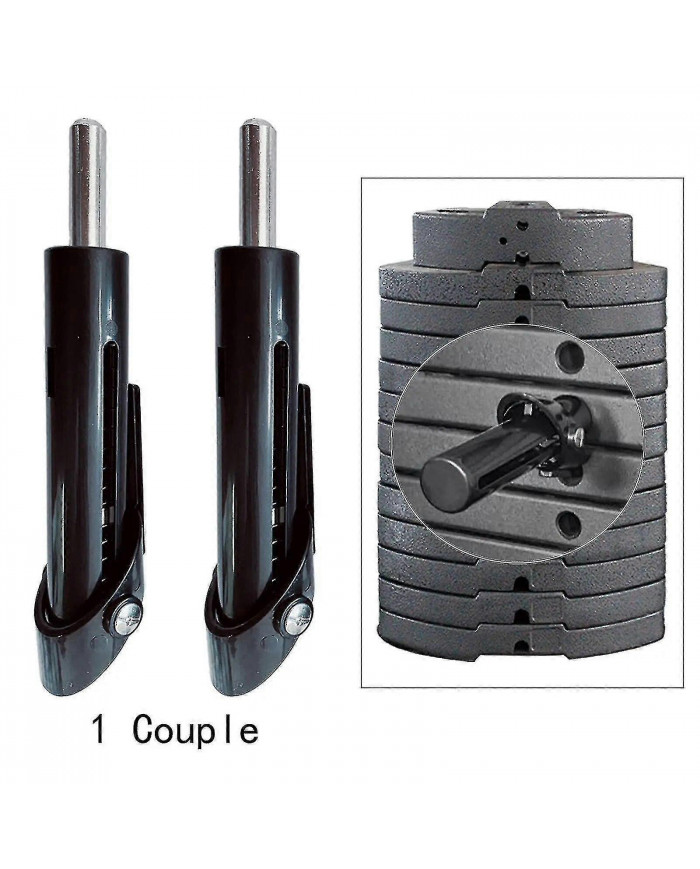 2x Pile De Poids Proche Équipement De Gym Poids De Charge Goupille Universel Portable Multifonction Accessoires [...]
