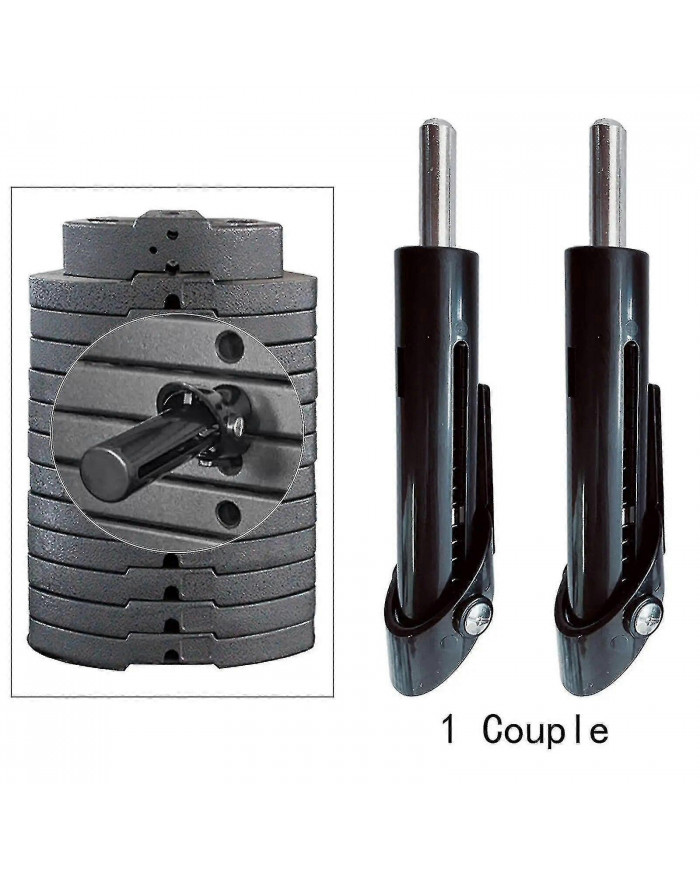 2x Pile De Poids Proche Équipement De Gym Poids De Charge Goupille Universel Portable Multifonction Accessoires [...]